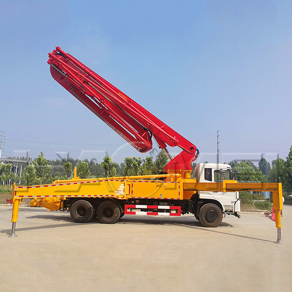 HDT5340THB-42/4 truck mounted concrete pump for sal