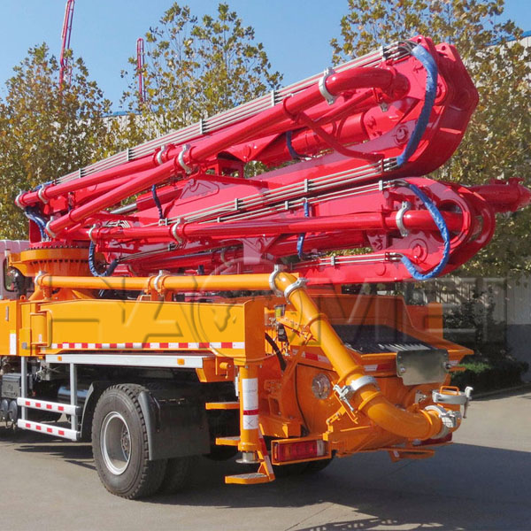 HDT5401THB-45/5 concrete boom pump truck for sale p