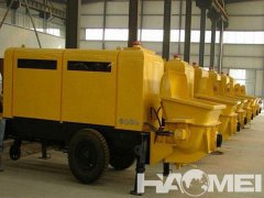 HBT80S1813-145R Trailer Concrete Pump