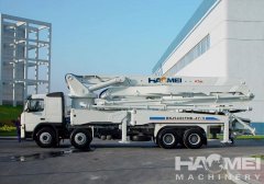 Advantages of concrete pump truck for sale