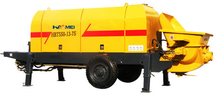 trailer concrete pump