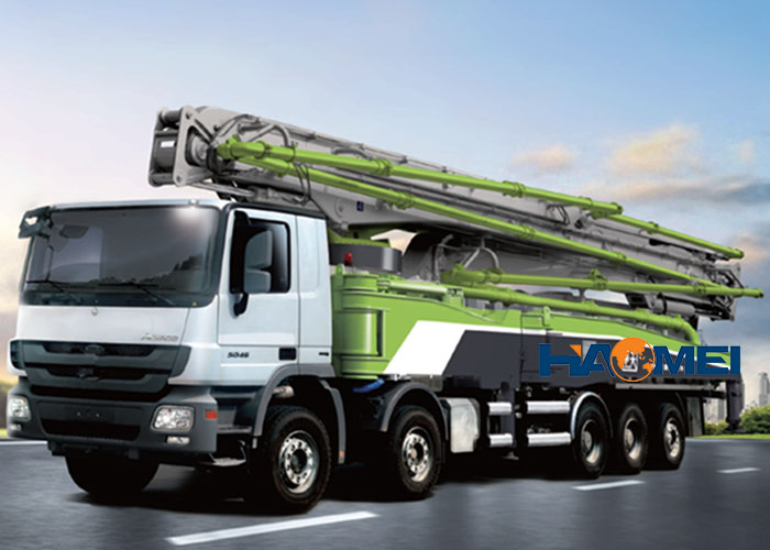 concrete pump truck