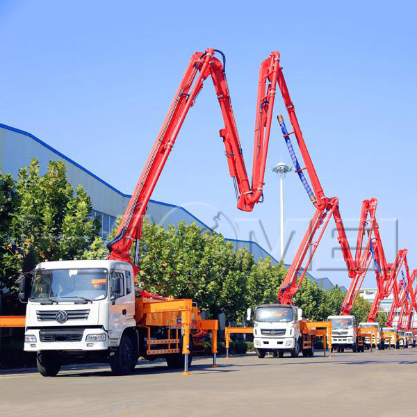 concrete pump truck